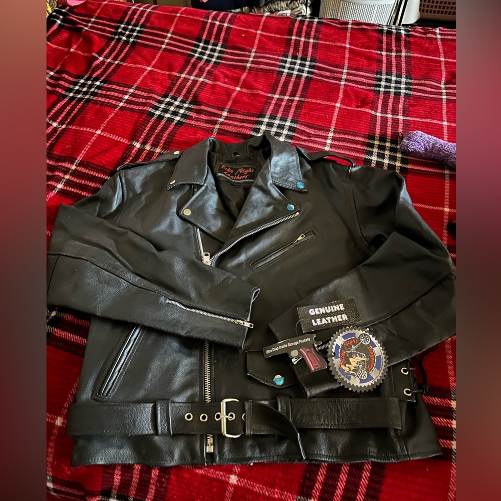 Bike leather jacket